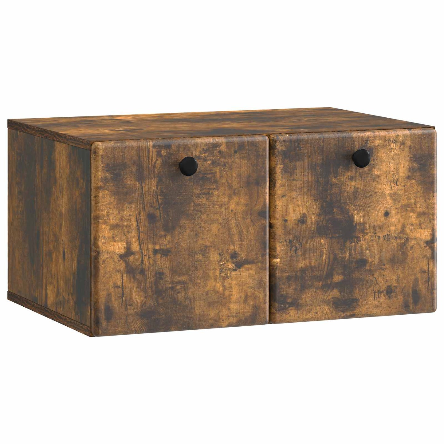 vidaXL Wall-Mounted TV Cabinet 59.5 x 41 x 30 cm Smoked Oak