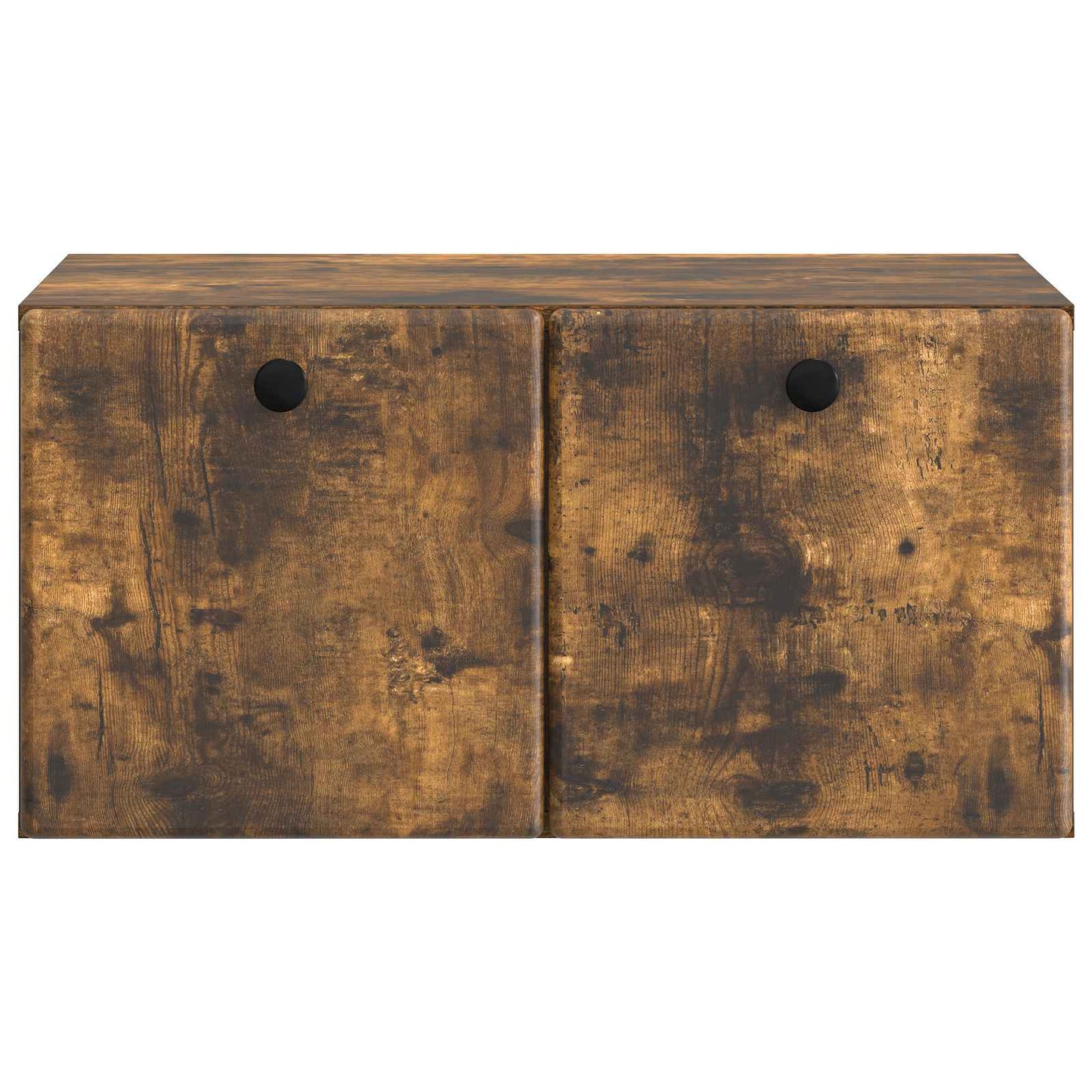 vidaXL Wall-Mounted TV Cabinet 59.5 x 41 x 30 cm Smoked Oak