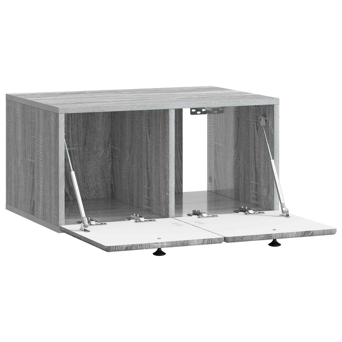 vidaXL Wall-Mounted TV Cabinet 59.5 x 41 x 30 cm Grey Sonoma