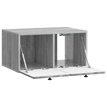 vidaXL Wall-Mounted TV Cabinet 59.5 x 41 x 30 cm Grey Sonoma