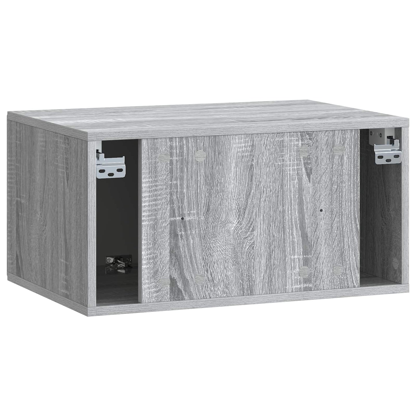 vidaXL Wall-Mounted TV Cabinet 59.5 x 41 x 30 cm Grey Sonoma