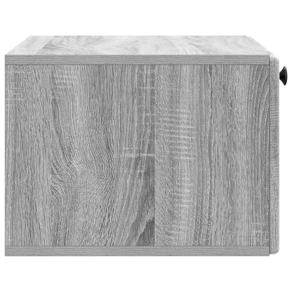 vidaXL Wall-Mounted TV Cabinet 59.5 x 41 x 30 cm Grey Sonoma