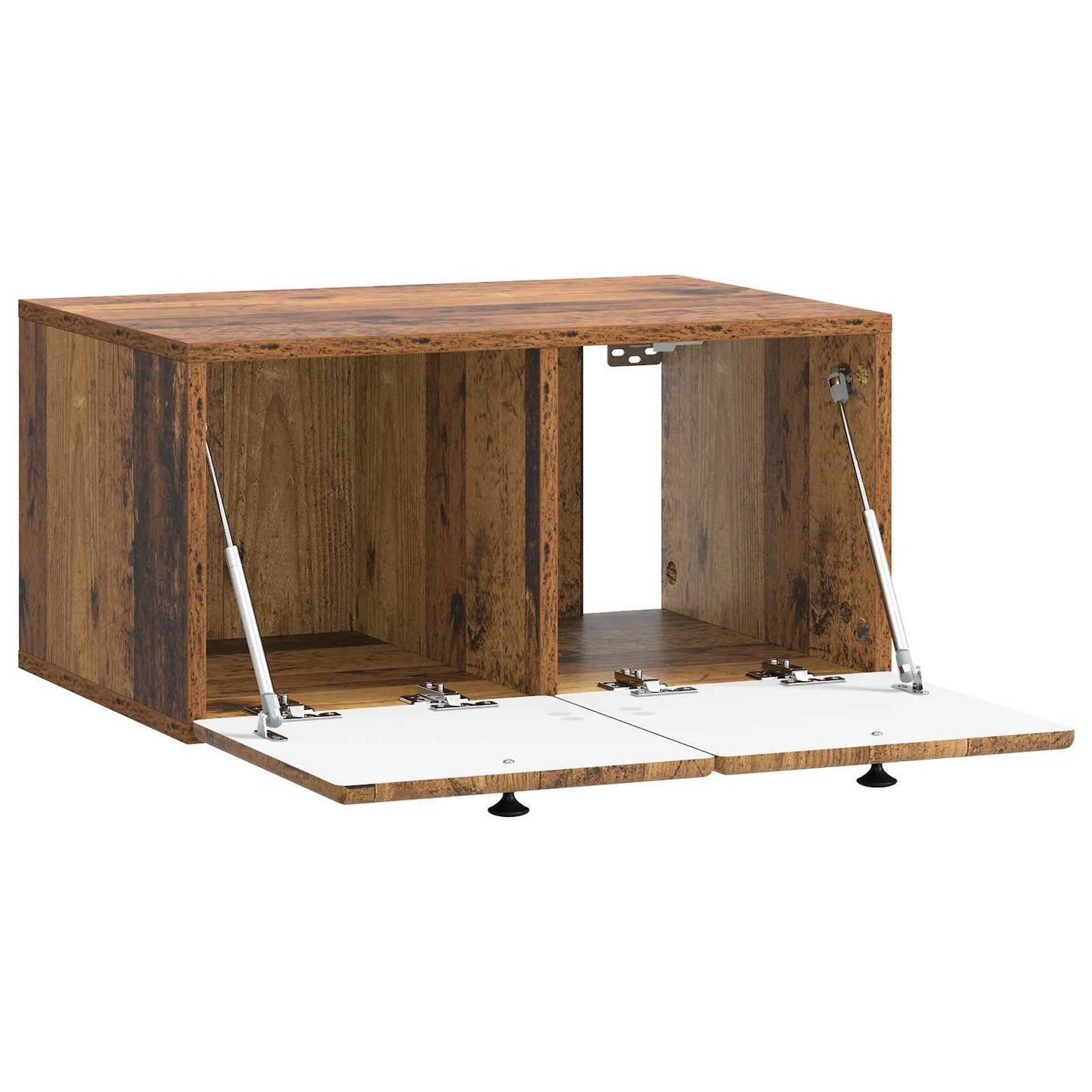 vidaXL Wall-Mounted TV Cabinet 59.5 x 41 x 30 cm Old Wood
