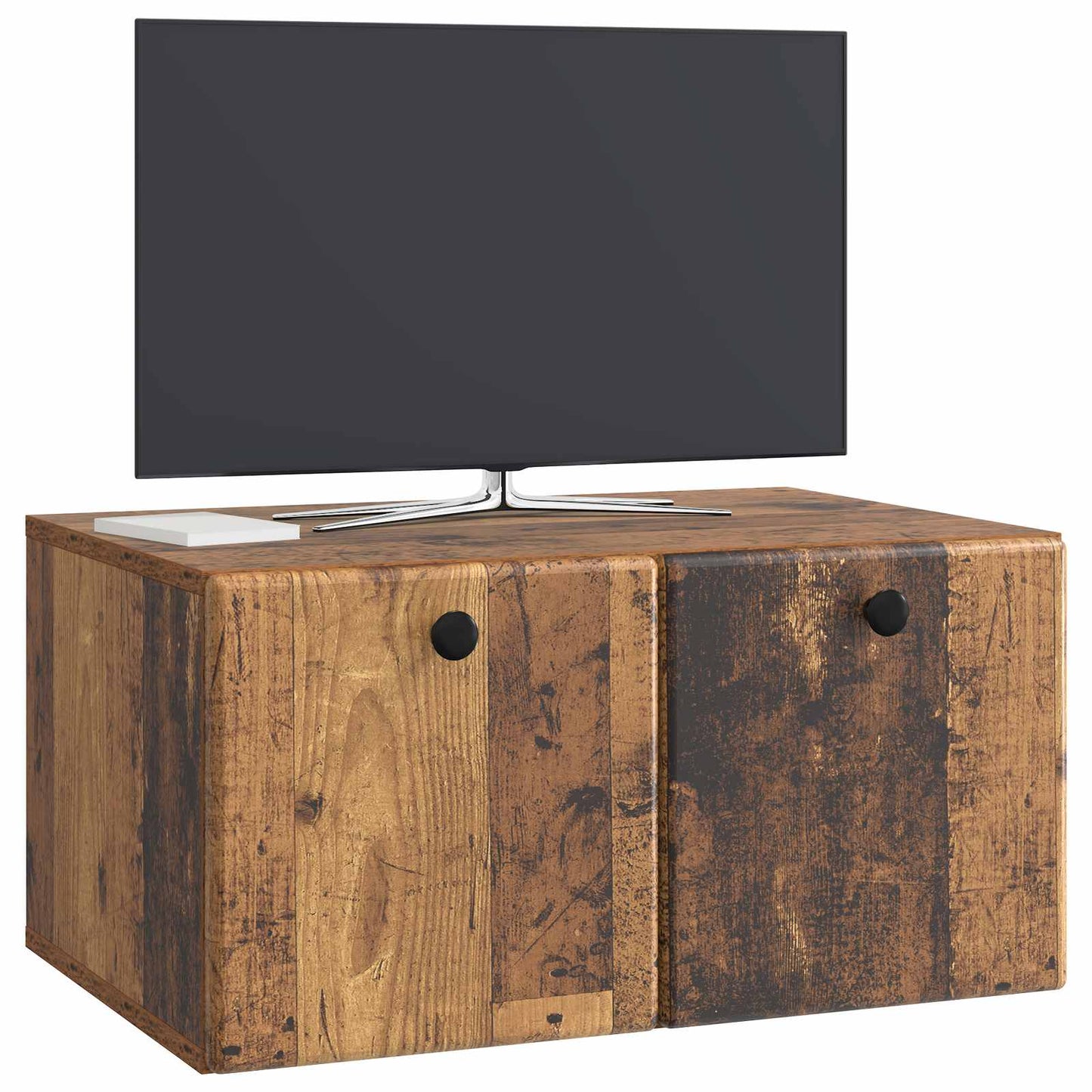 vidaXL Wall-Mounted TV Cabinet 59.5 x 41 x 30 cm Old Wood