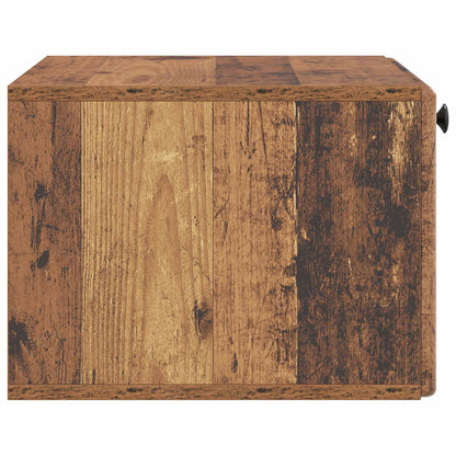 vidaXL Wall-Mounted TV Cabinet 59.5 x 41 x 30 cm Old Wood