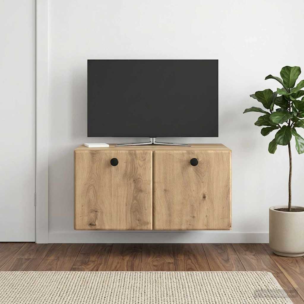 vidaXL Wall-Mounted TV Cabinet 59.5 x 41 x 30 cm Artisan Oak