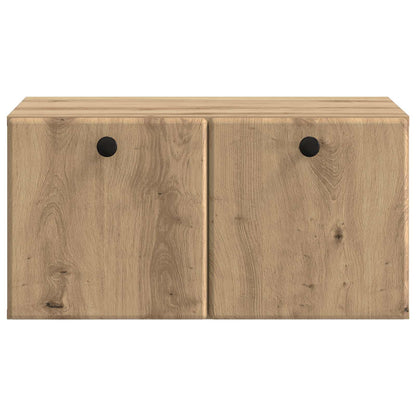 vidaXL Wall-Mounted TV Cabinet 59.5 x 41 x 30 cm Artisan Oak