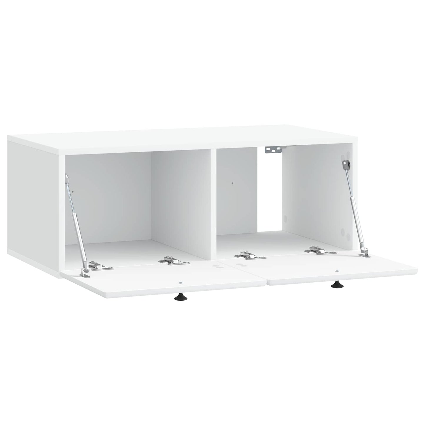 vidaXL Wall-Mounted TV Cabinet 78.5 x 41 x 30 cm White Engineered Wood