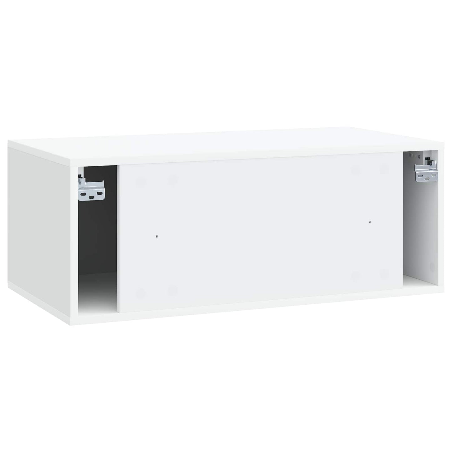 vidaXL Wall-Mounted TV Cabinet 78.5 x 41 x 30 cm White Engineered Wood