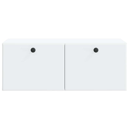 vidaXL Wall-Mounted TV Cabinet 78.5 x 41 x 30 cm White Engineered Wood