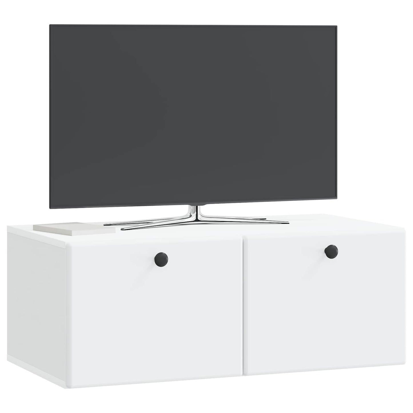 vidaXL Wall-Mounted TV Cabinet 78.5 x 41 x 30 cm White Engineered Wood