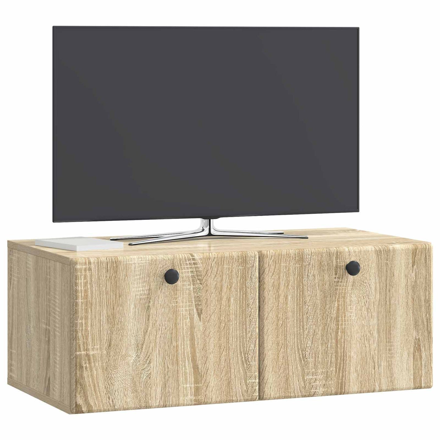 vidaXL Wall-Mounted TV Cabinet 78.5 x 41 x 30 cm Sonoma Oak