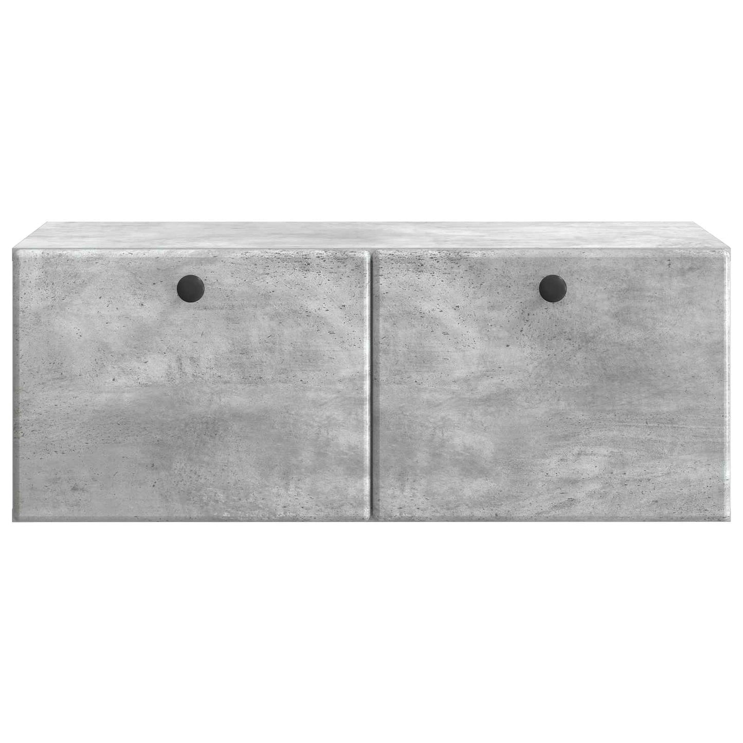 vidaXL Wall-Mounted TV Cabinet 78.5 x 41 x 30 cm Concrete Grey