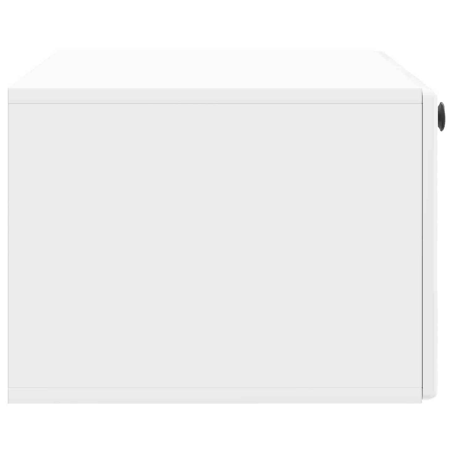 vidaXL Wall-Mounted TV Cabinet 78.5 x 41 x 30 cm High Gloss White