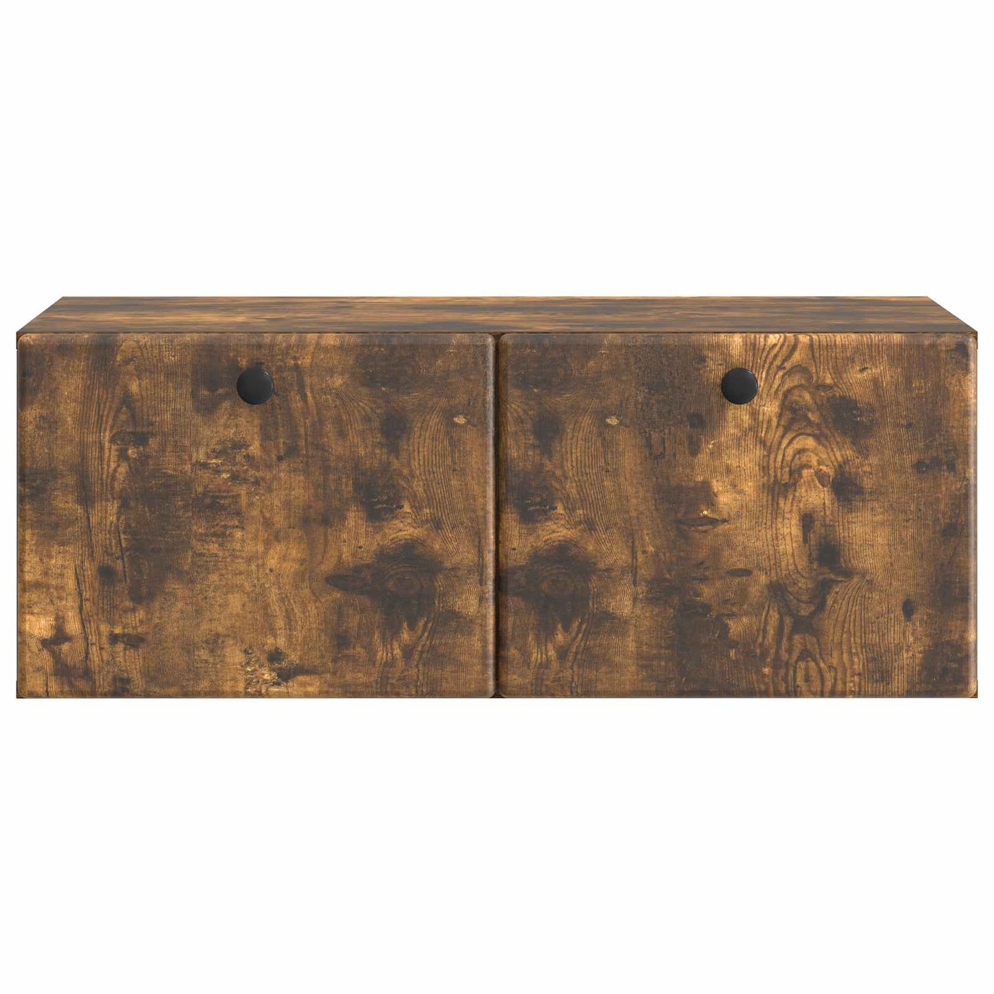 vidaXL Wall-Mounted TV Cabinet 78.5 x 41 x 30 cm Smoked Oak