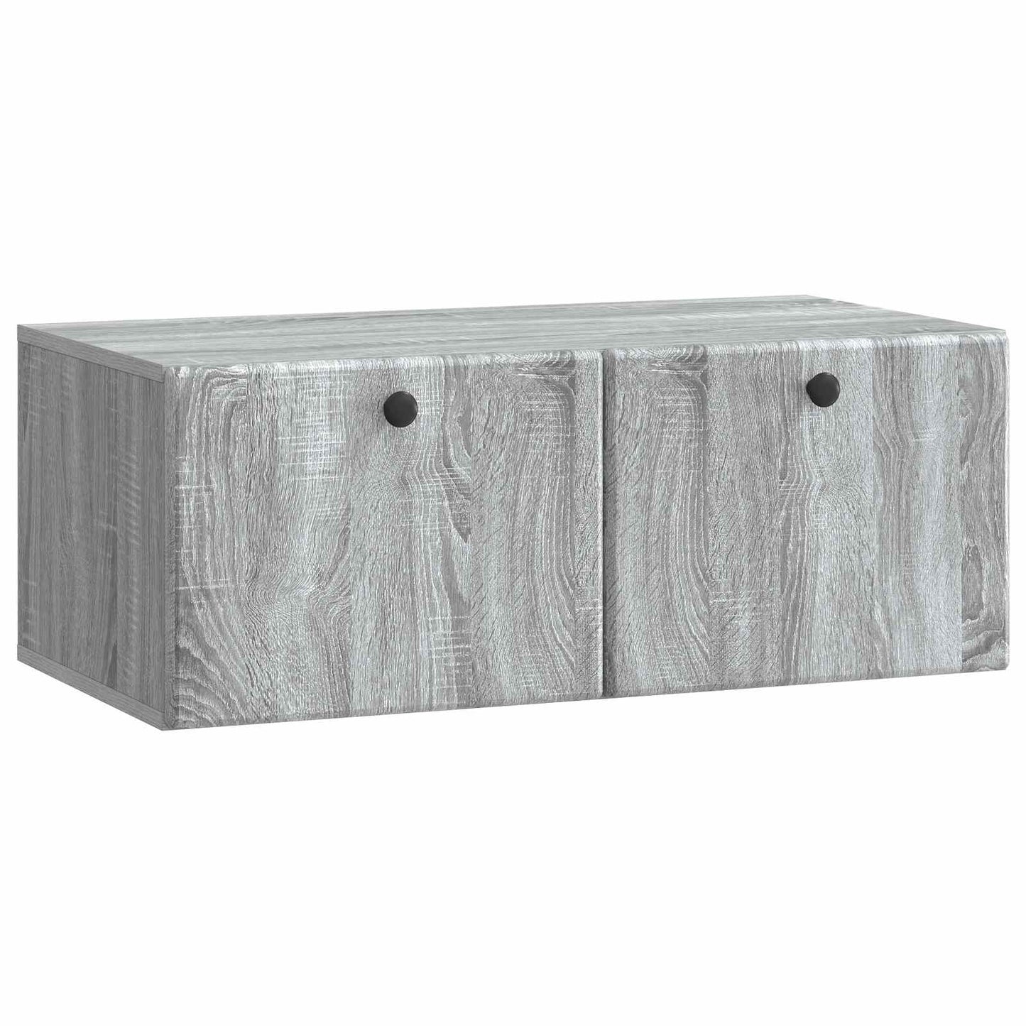 vidaXL Wall-Mounted TV Cabinet 78.5 x 41 x 30 cm Grey Sonoma