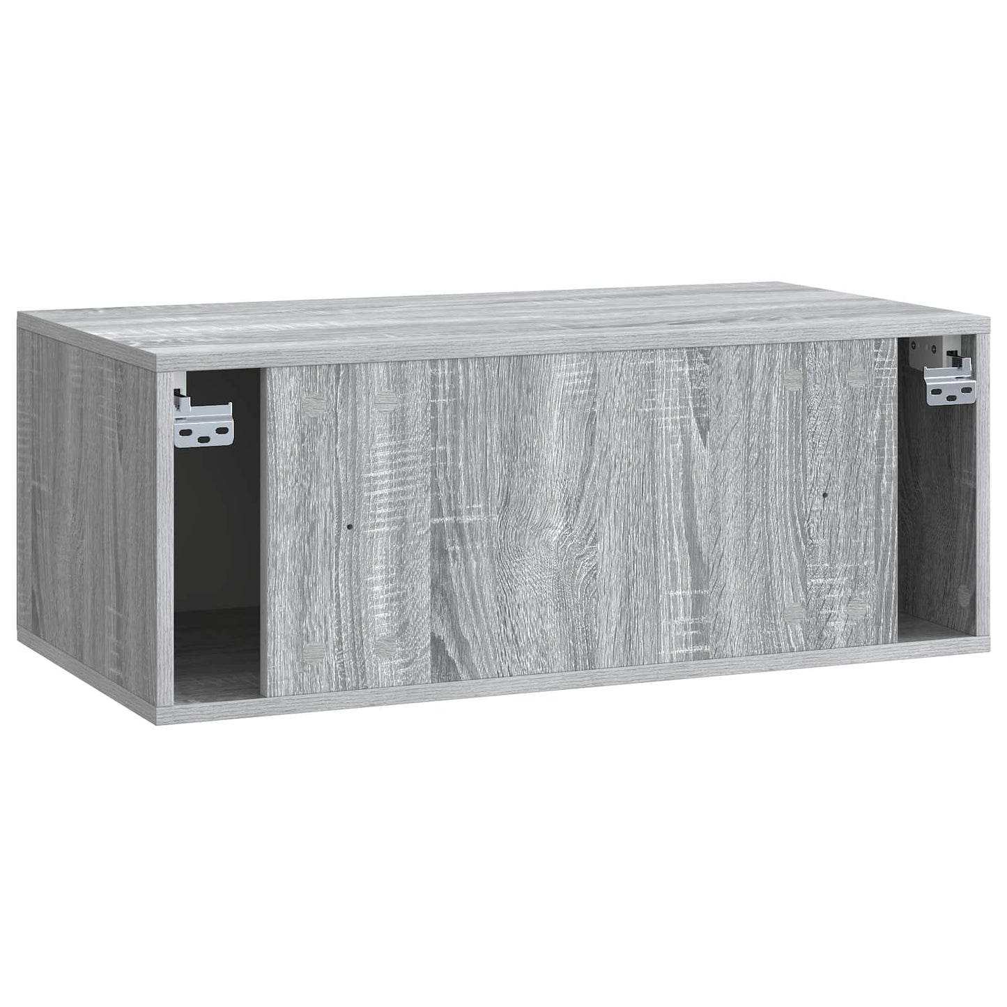 vidaXL Wall-Mounted TV Cabinet 78.5 x 41 x 30 cm Grey Sonoma