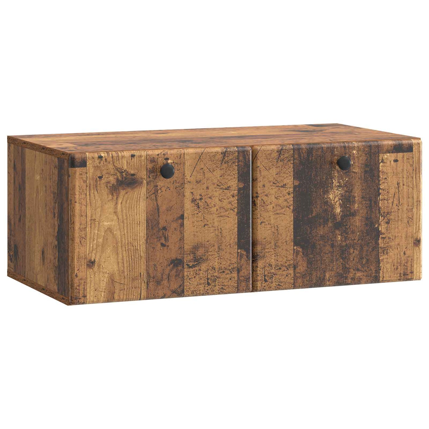 vidaXL Wall-Mounted TV Cabinet 78.5 x 41 x 30 cm Old Wood