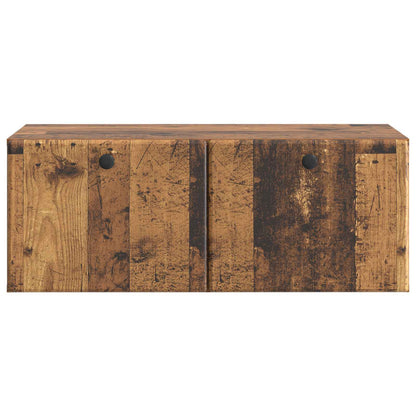 vidaXL Wall-Mounted TV Cabinet 78.5 x 41 x 30 cm Old Wood