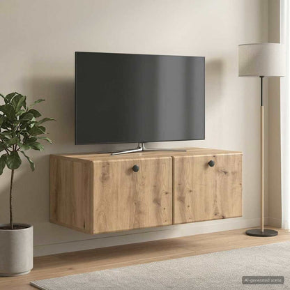 vidaXL Wall-Mounted TV Cabinet 78.5 x 41 x 30 cm Artisan Oak
