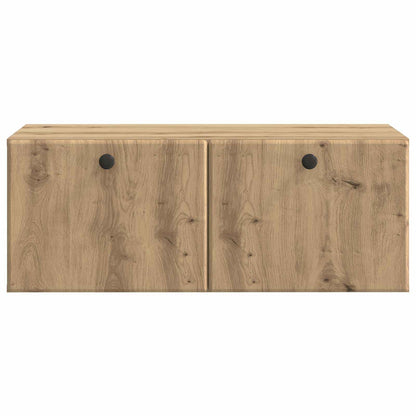 vidaXL Wall-Mounted TV Cabinet 78.5 x 41 x 30 cm Artisan Oak