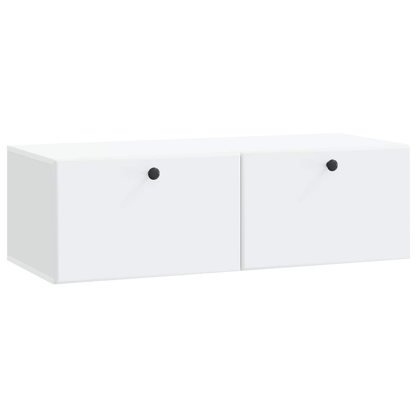 vidaXL Wall-Mounted TV Cabinet 98 x 41 x 30 cm White Engineered Wood