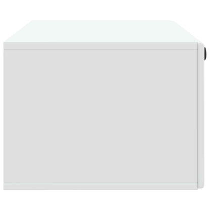 vidaXL Wall-Mounted TV Cabinet 98 x 41 x 30 cm White Engineered Wood