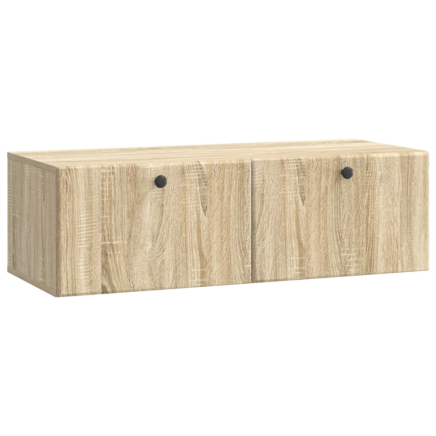 vidaXL Wall-Mounted TV Cabinet 98 x 41 x 30 cm Sonoma Oak