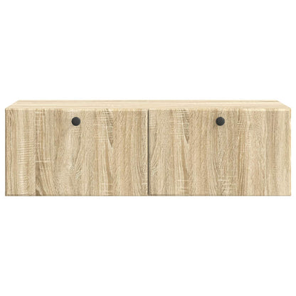 vidaXL Wall-Mounted TV Cabinet 98 x 41 x 30 cm Sonoma Oak