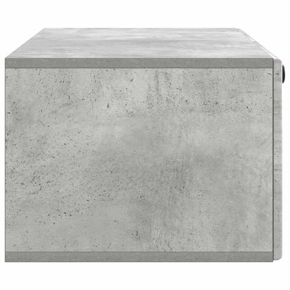 vidaXL Wall-Mounted TV Cabinet 98 x 41 x 30 cm Concrete Grey