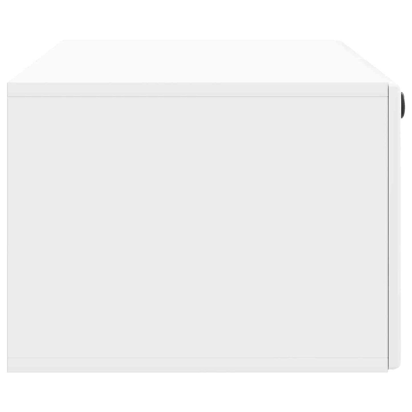 vidaXL Wall-Mounted TV Cabinet 98 x 41 x 30 cm High Gloss White