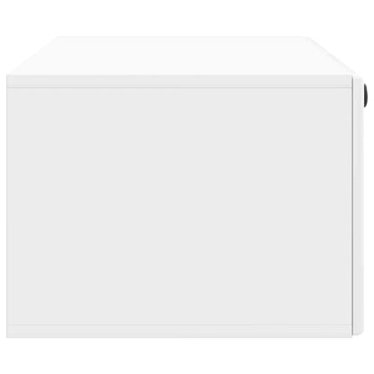 vidaXL Wall-Mounted TV Cabinet 98 x 41 x 30 cm High Gloss White