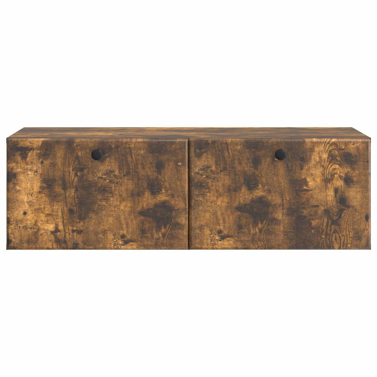 vidaXL Wall-Mounted TV Cabinet 98 x 41 x 30 cm Smoked Oak