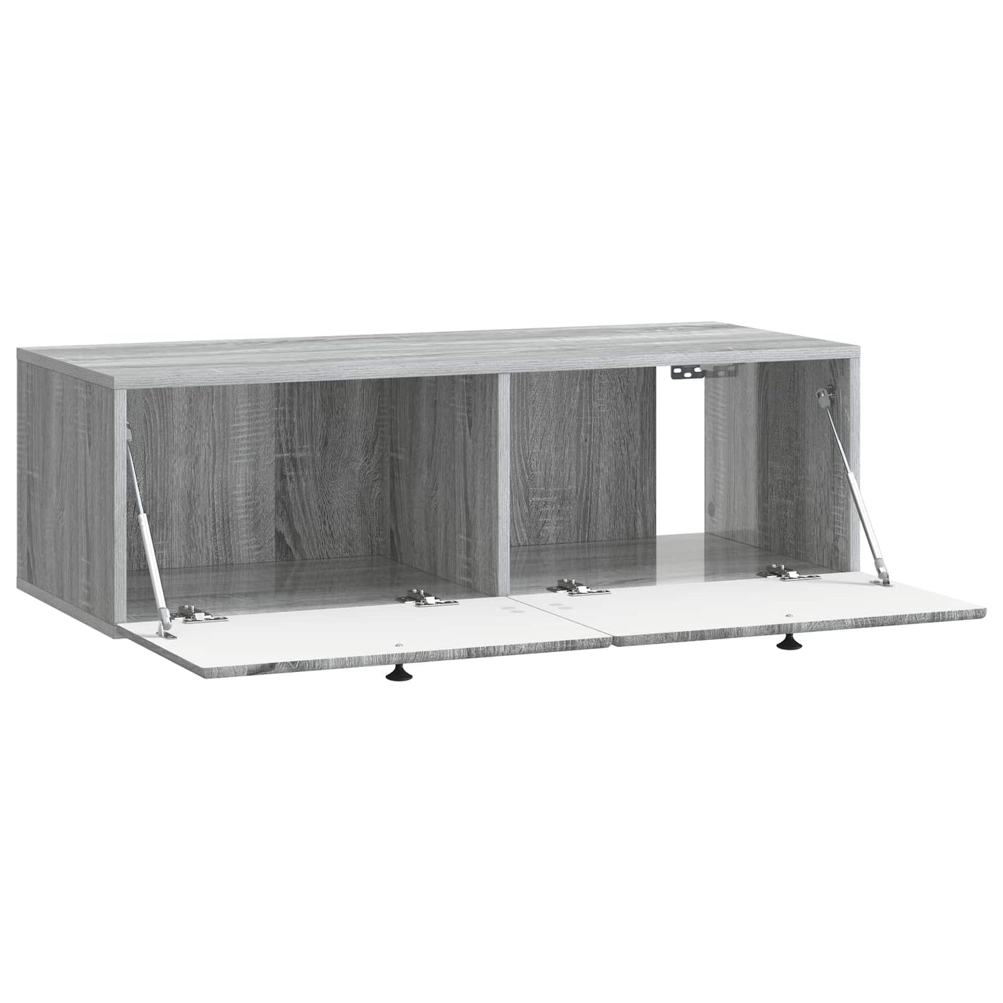 vidaXL Wall-Mounted TV Cabinet 98 x 41 x 30 cm Grey Sonoma