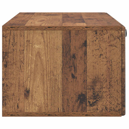 vidaXL Wall-Mounted TV Cabinet 98 x 41 x 30 cm Old Wood