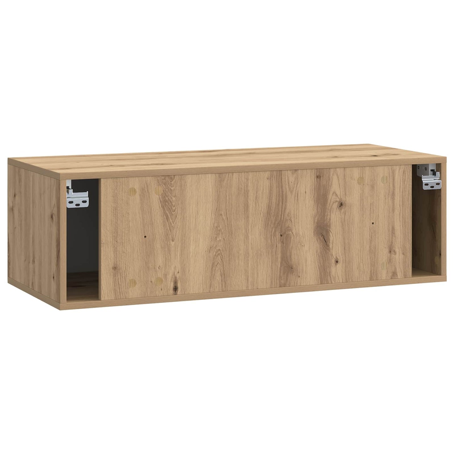 vidaXL Wall-Mounted TV Cabinet 98 x 41 x 30 cm Artisan Oak