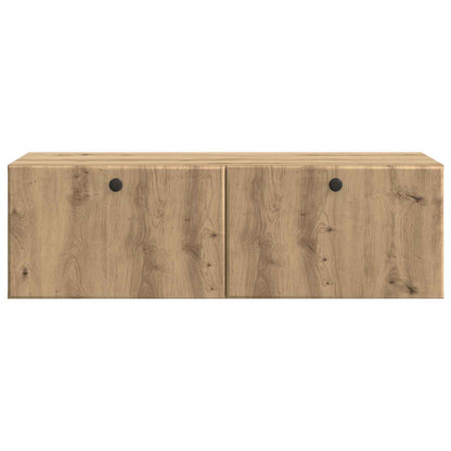 vidaXL Wall-Mounted TV Cabinet 98 x 41 x 30 cm Artisan Oak