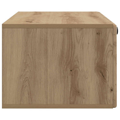 vidaXL Wall-Mounted TV Cabinet 98 x 41 x 30 cm Artisan Oak