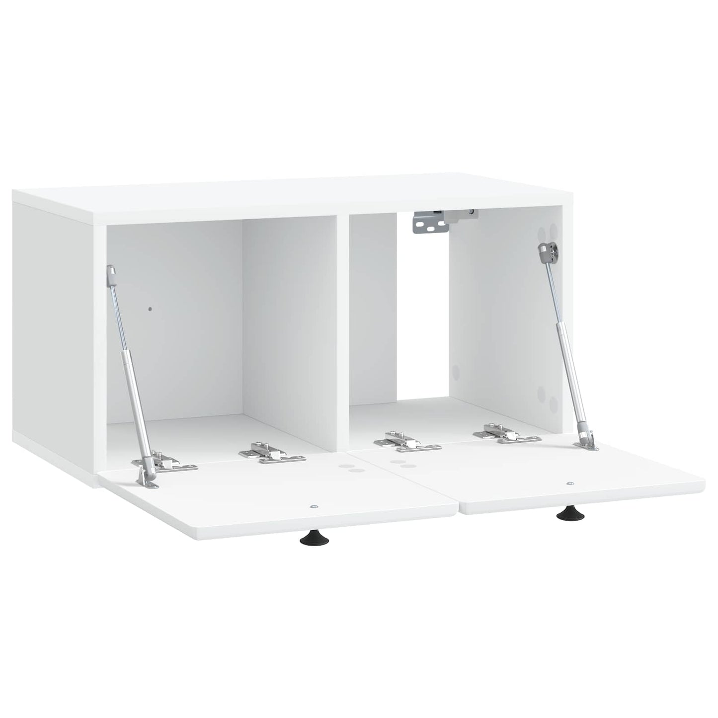 vidaXL Wall-Mounted TV Cabinet 59.5 x 31 x 30 cm White Engineered Wood