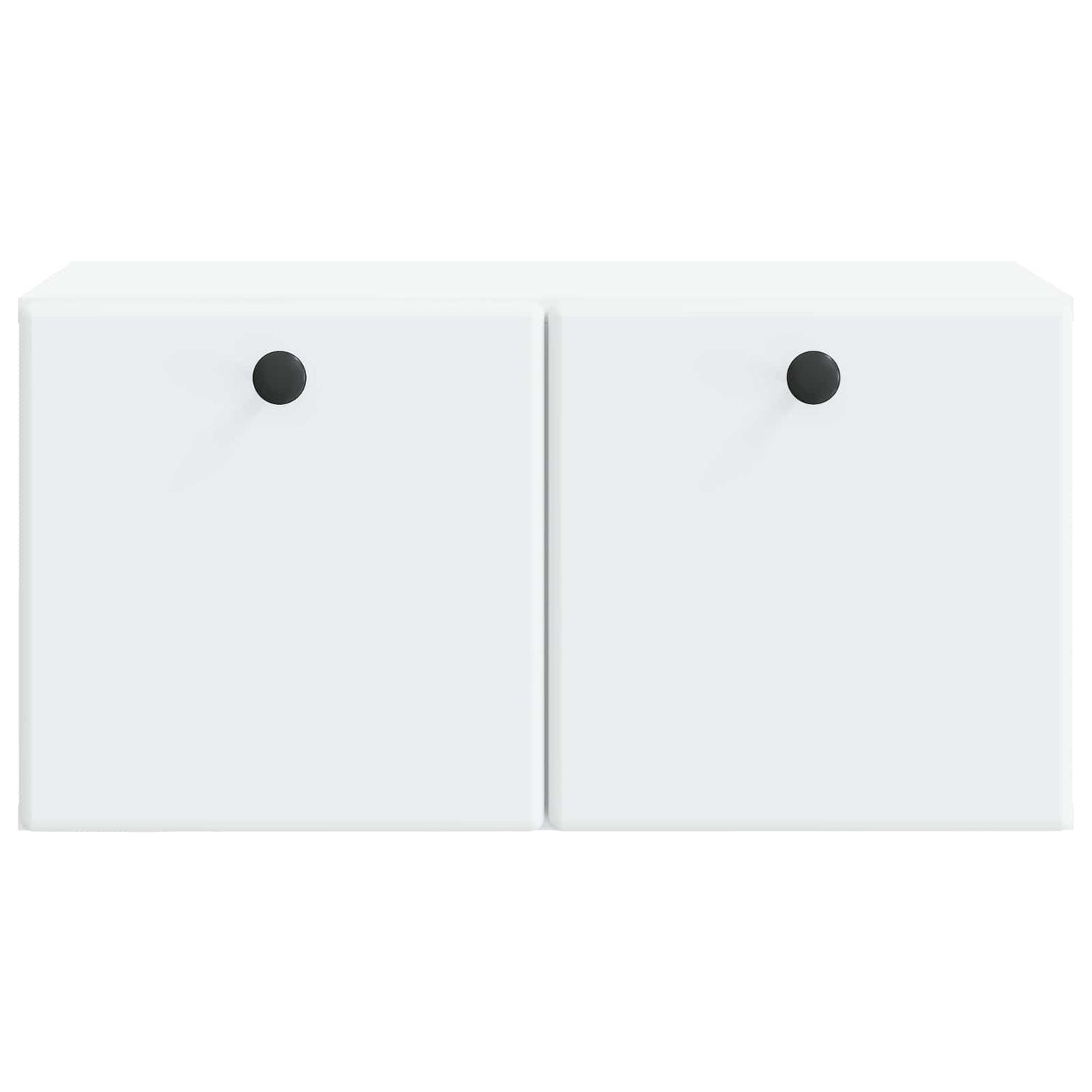vidaXL Wall-Mounted TV Cabinet 59.5 x 31 x 30 cm White Engineered Wood