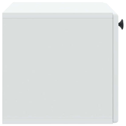 vidaXL Wall-Mounted TV Cabinet 59.5 x 31 x 30 cm White Engineered Wood