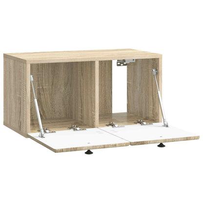 vidaXL Wall-Mounted TV Cabinet 59.5 x 31 x 30 cm Sonoma Oak