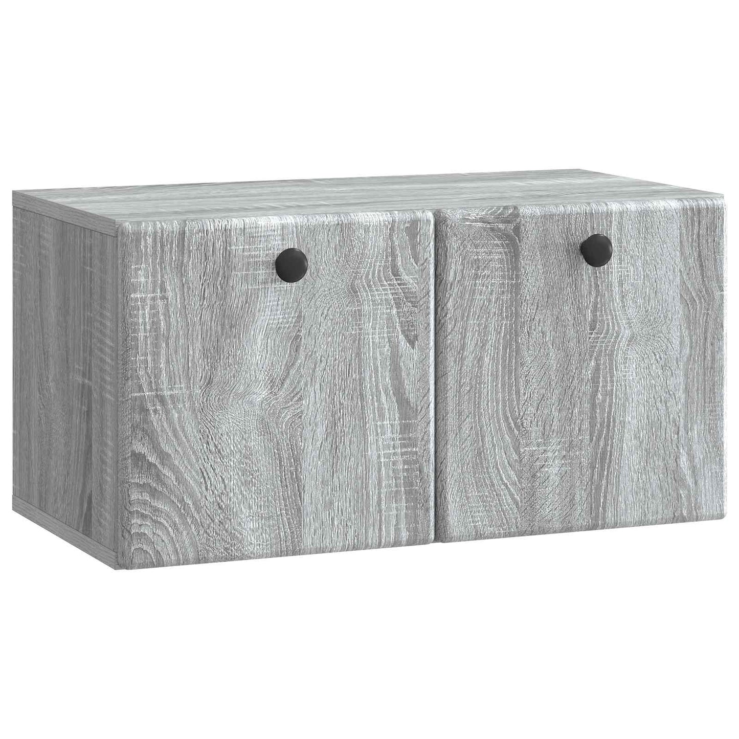 vidaXL Wall-Mounted TV Cabinet 59.5 x 31 x 30 cm Grey Sonoma