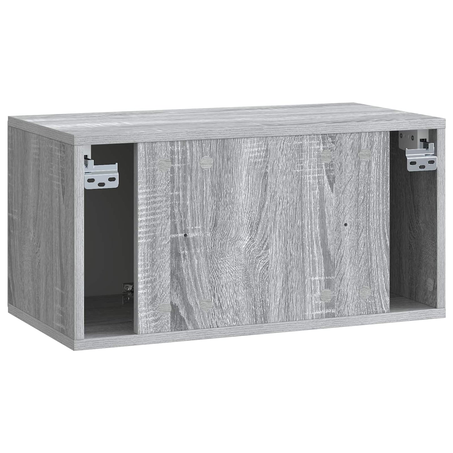 vidaXL Wall-Mounted TV Cabinet 59.5 x 31 x 30 cm Grey Sonoma