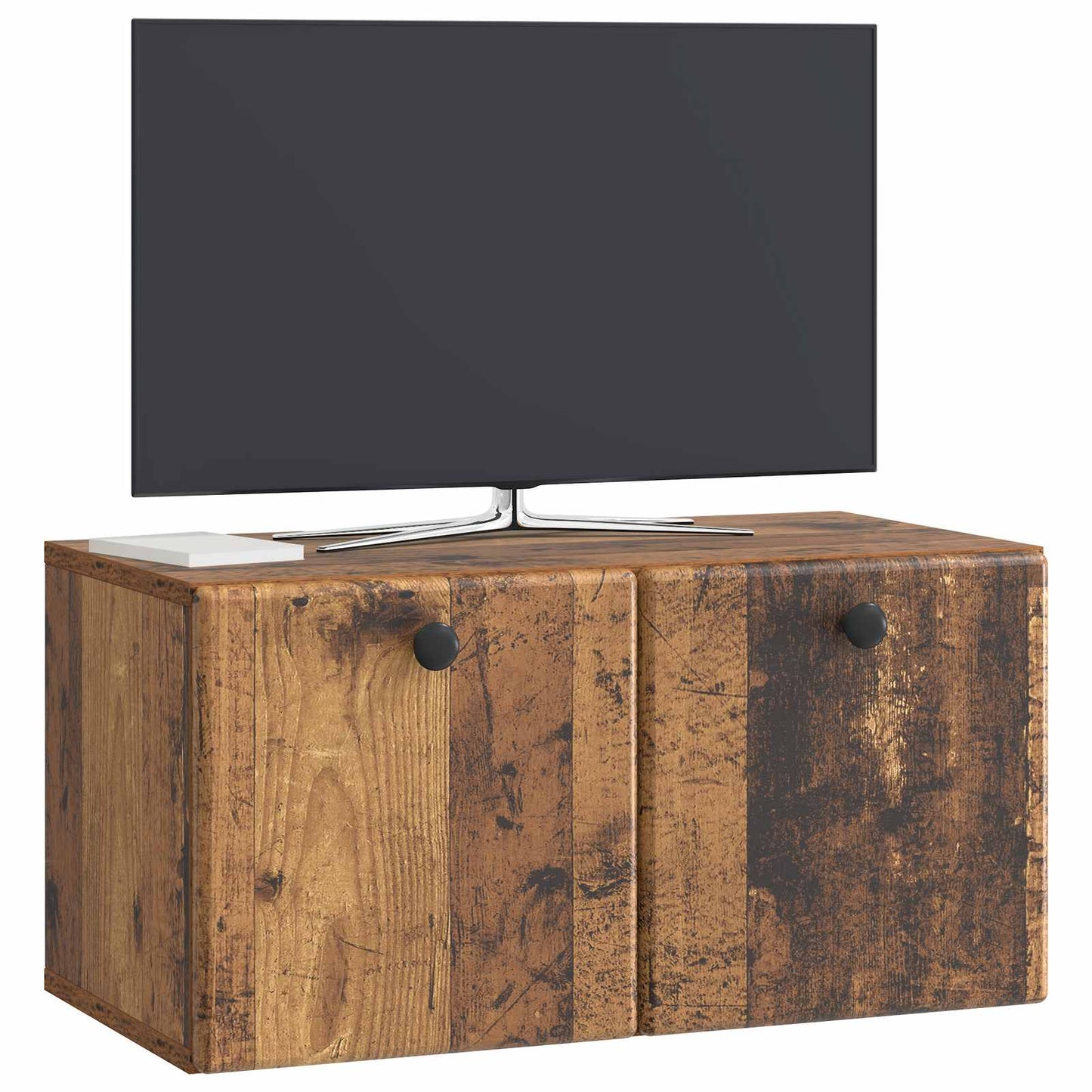 vidaXL Wall-Mounted TV Cabinet 59.5 x 31 x 30 cm Old Wood
