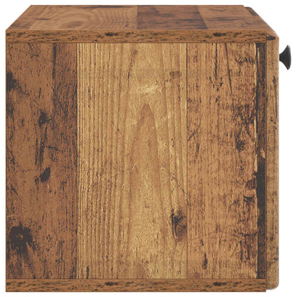vidaXL Wall-Mounted TV Cabinet 59.5 x 31 x 30 cm Old Wood