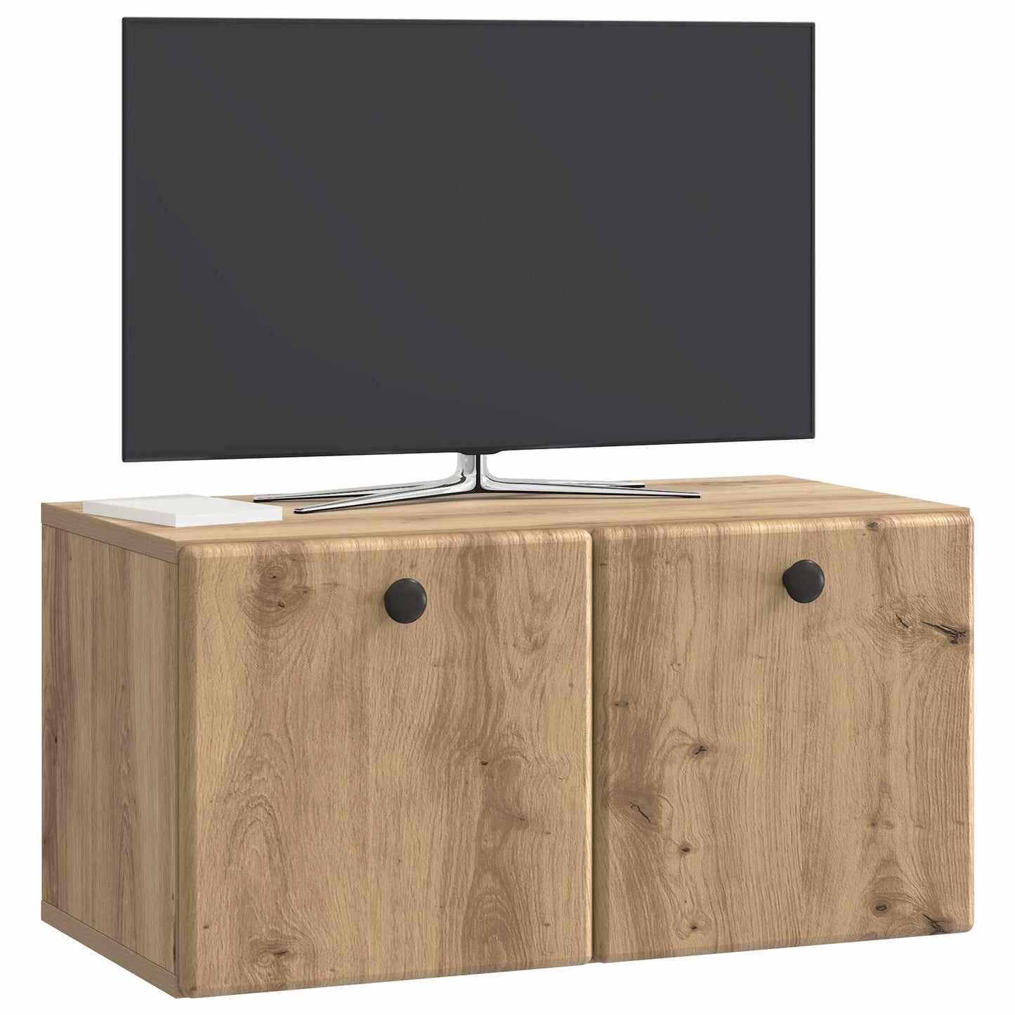 vidaXL Wall-Mounted TV Cabinet 59.5 x 31 x 30 cm Artisan Oak