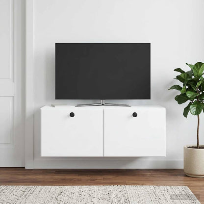 vidaXL Wall-Mounted TV Cabinet 78.5 x 31 x 30 cm White Engineered Wood