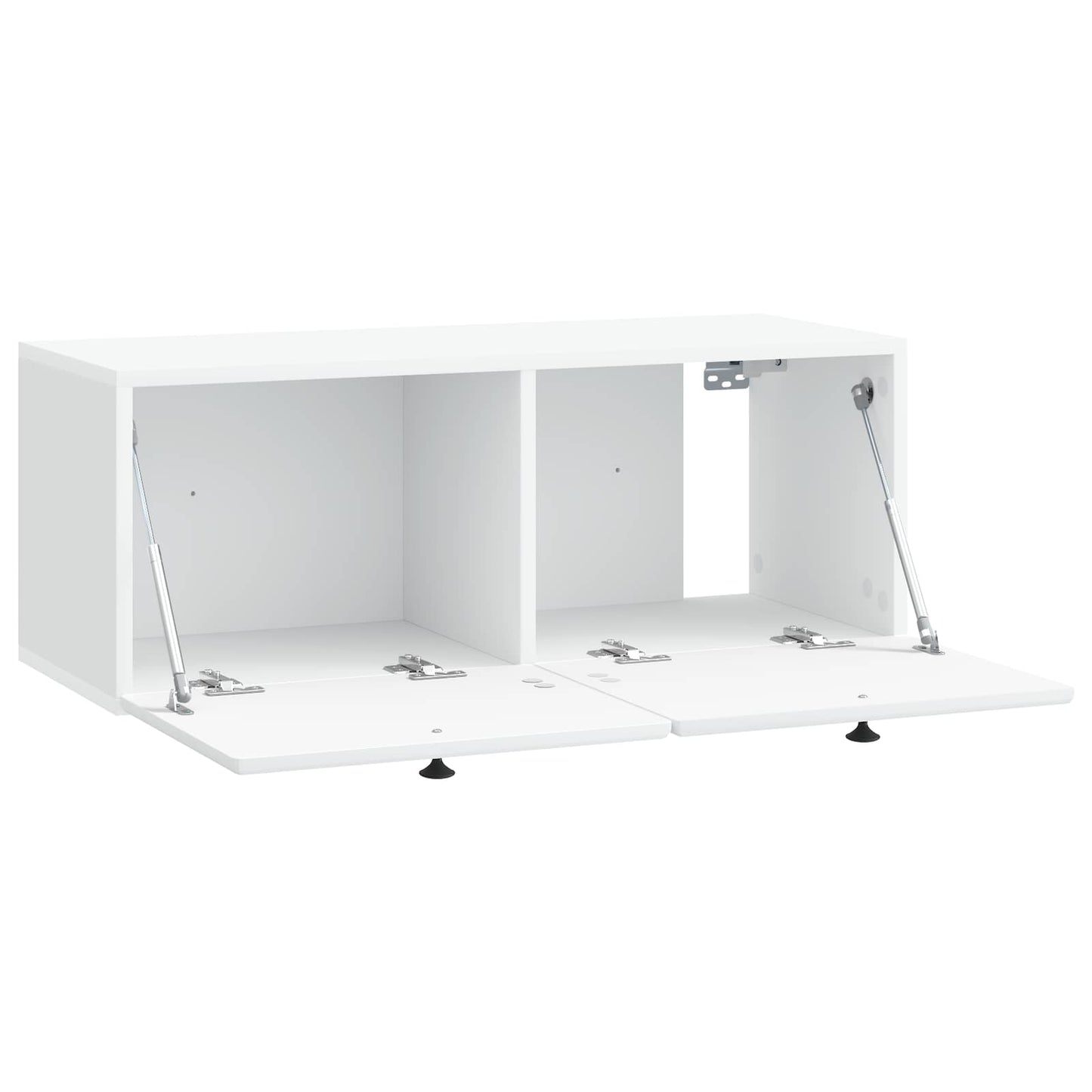 vidaXL Wall-Mounted TV Cabinet 78.5 x 31 x 30 cm White Engineered Wood