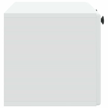 vidaXL Wall-Mounted TV Cabinet 78.5 x 31 x 30 cm White Engineered Wood
